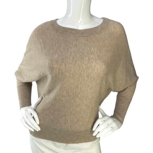 Zadig & Voltaire Sweater Womens Small Wool Cashmere Pullover Sequin Elbow Patch - Picture 11 of 16